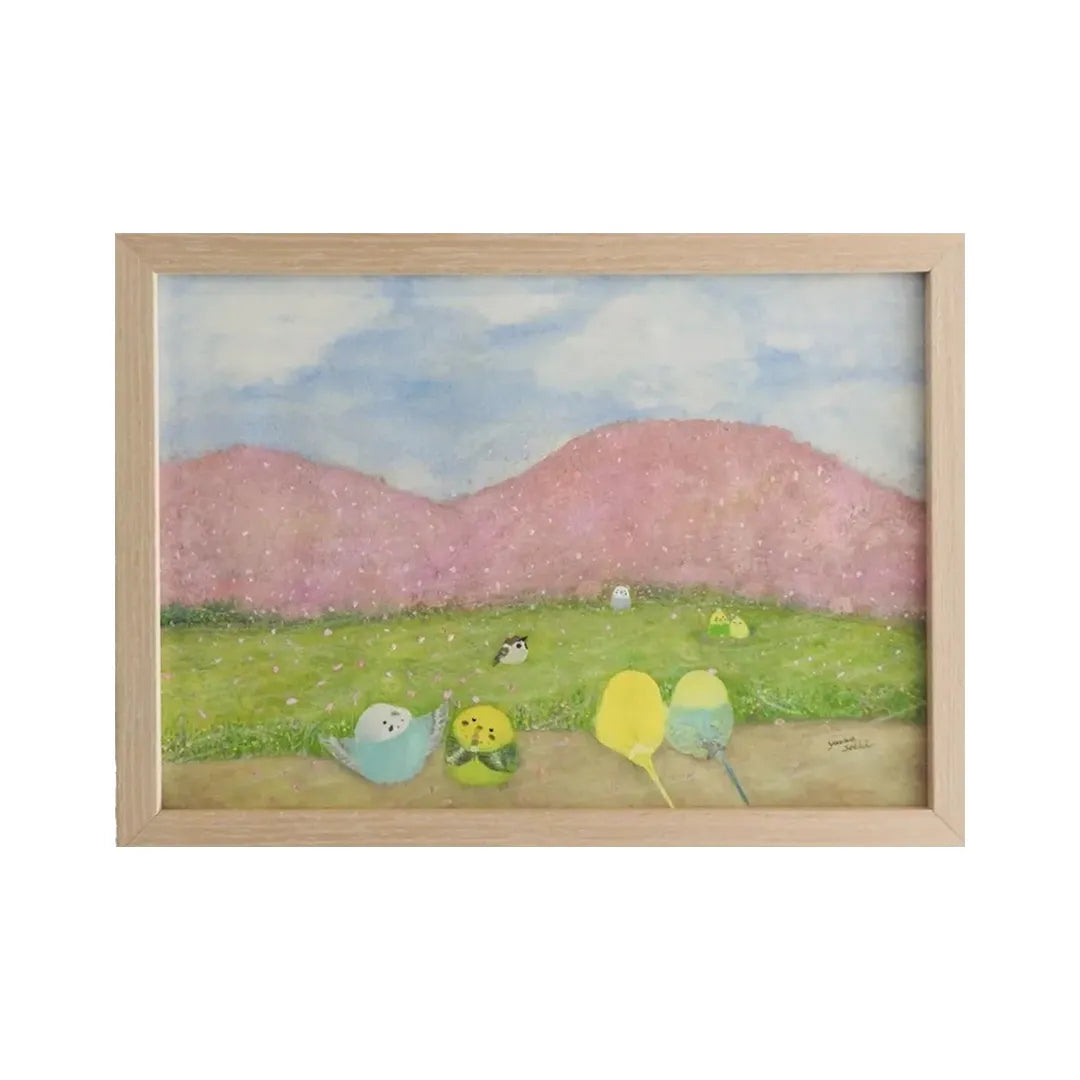 桜吹雪インコたち